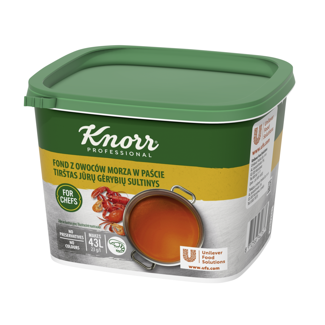 Knorr Jūros Gėrybių Sultinio Pasta 1 kg - 
